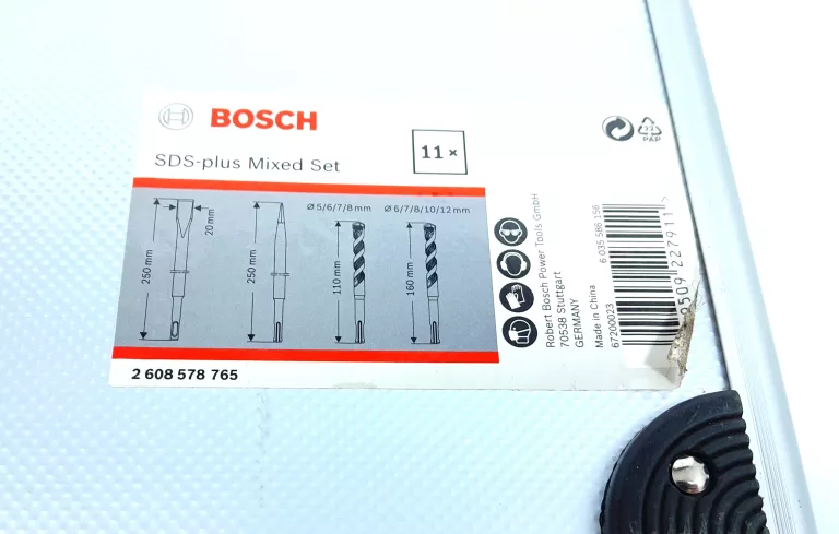 WIERTŁA BOSCH WALIZKA SDS-PLUS MIXED SET 11X DO BETONU