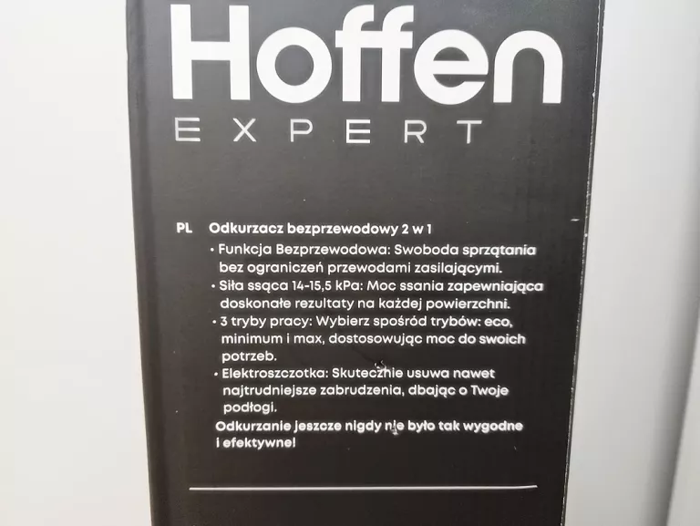 ODKURZACZ PIONOWY HOFFEN RVC-4466 CZARNY