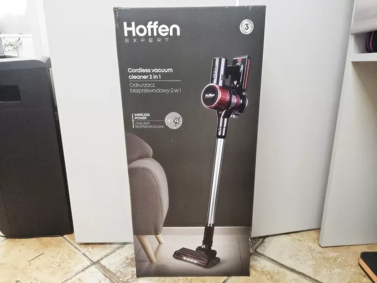 ODKURZACZ PIONOWY HOFFEN RVC-4466 CZARNY