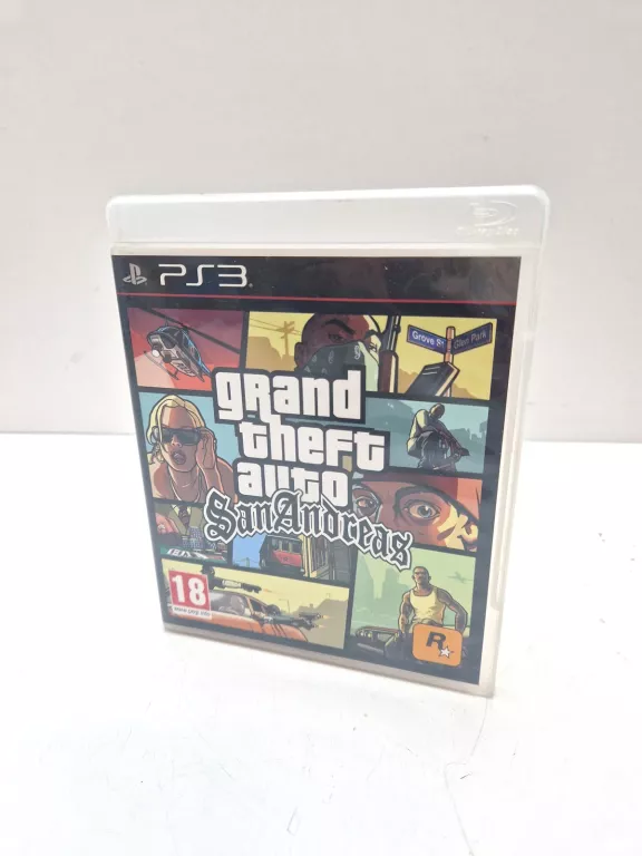 GRAND THEFT AUTO GTA SAN ANDREAS SONY PLAYSTATION 3 (PS3)