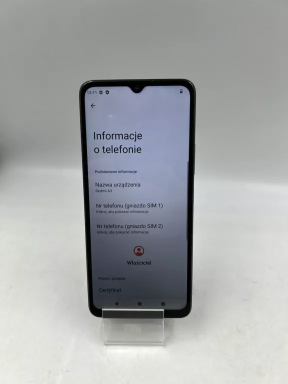 TELEFON XIAOMI REDMI A3 3/64GB