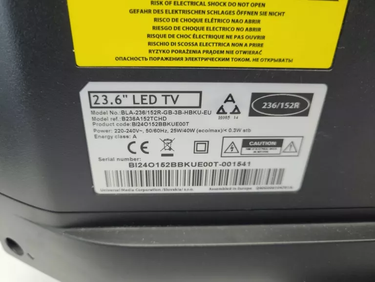 TELEWIZOR BLAUPUNKT BLA-236/152R DEKODER DVB-T2
