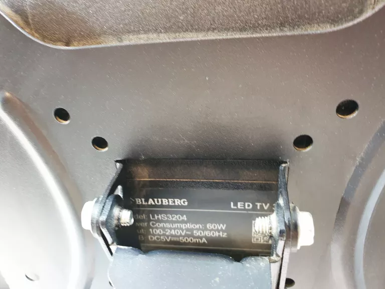 TELEWIZOR LED BLAUBERG LHS3204 32" HD READY CZARNY