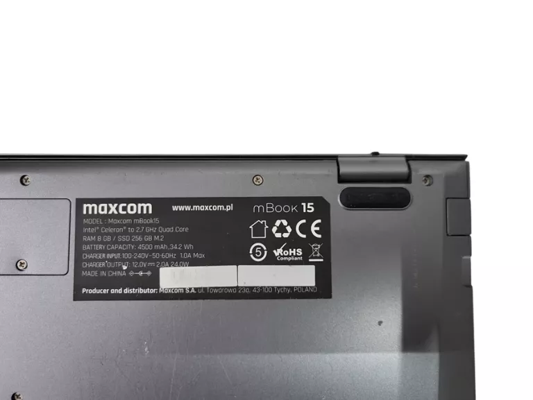 LAPTOP MAXCOM MBOOK 15 8GB/256GB WIN10