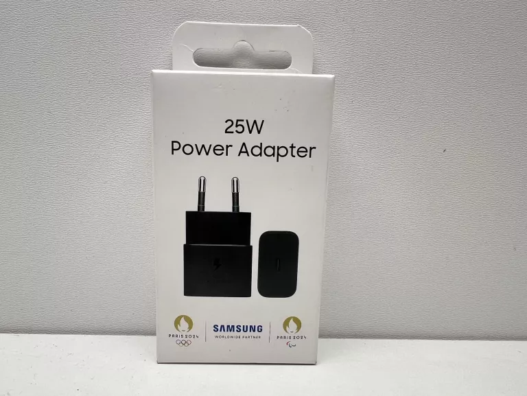 ŁADOWARKA SIECIOWA SAMSUNG EP-T2510NB 25W FAST CHARGE USB-C, CZARNA