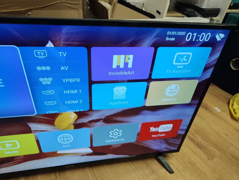 TELEWIZOR LED MANTA 43LUA69S 43" 4K UHD SMART TV