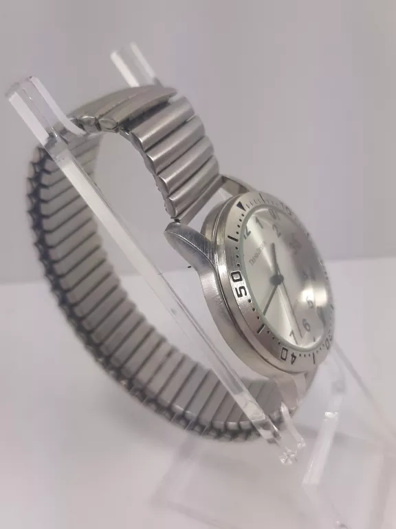 ZEGAREK METALOWA BRANSOLETA