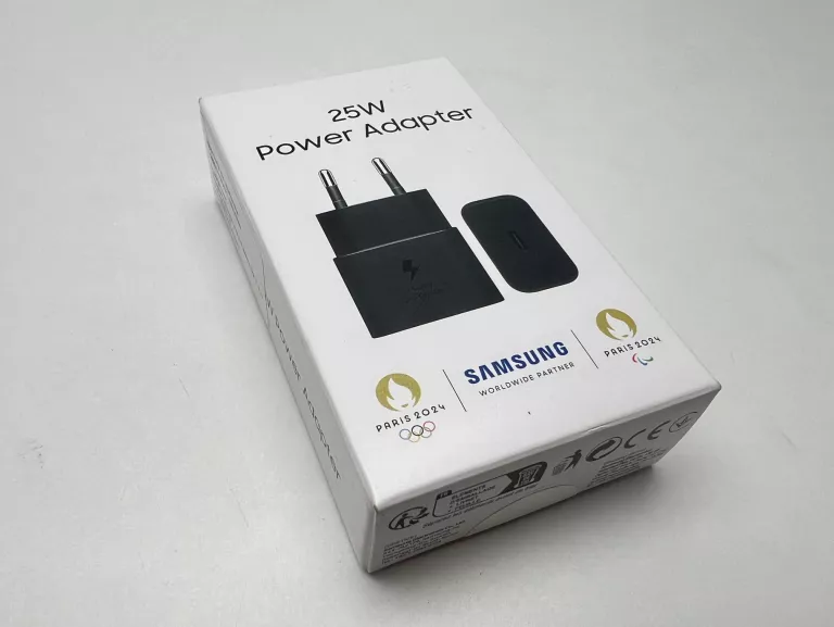 ŁADOWARKA SIECIOWA SAMSUNG EP-T2510NB 25W FAST CHARGE USB-C, CZARNA