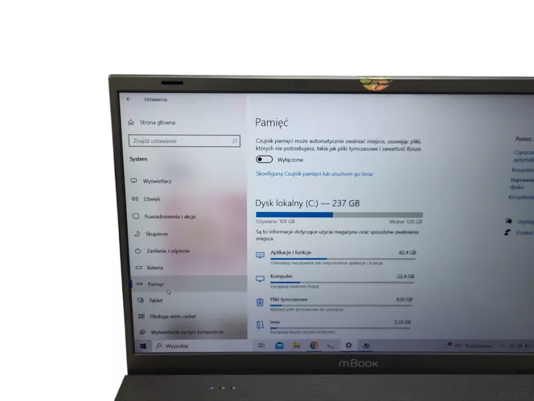 LAPTOP MAXCOM MBOOK 15 8GB/256GB WIN10