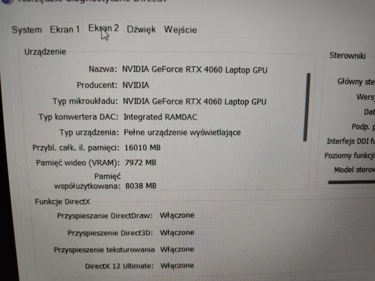 LAPTOP HP OMEN 16-WD0220NW I7-13620H/16RAM/1TB SSD/ RTX4060