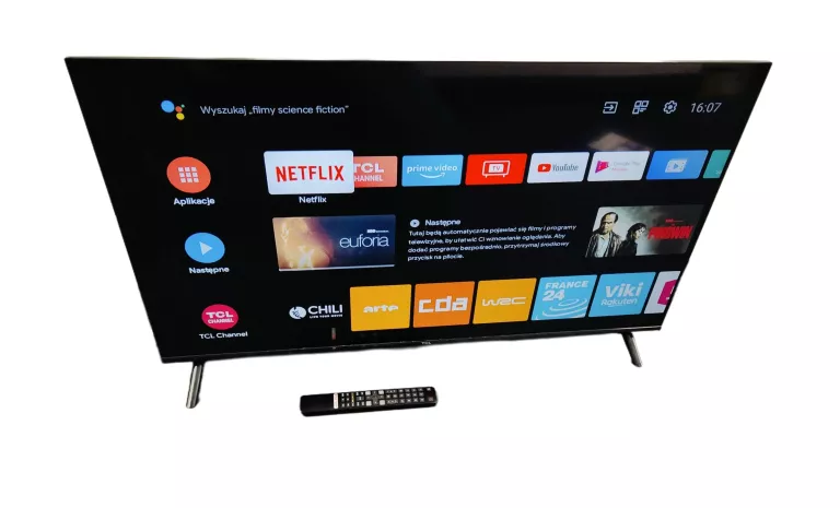 TELEWIZOR LED TCL 40S5400 40" FULL HD ANDROID TV DVB-T2