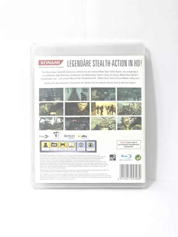 METAL GEAR SOLID HD COLLECTION PS3