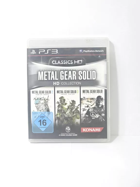 METAL GEAR SOLID HD COLLECTION PS3