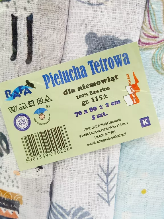 PIELUCHA TETROWA RAFA MIX 5 SZTUK