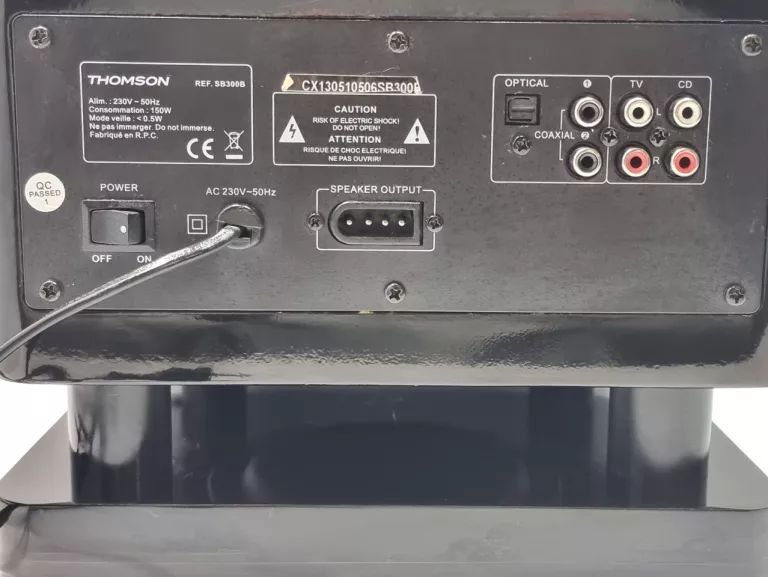 THOMSON SOUNDBAR Z SUBWOOFEREM SB300B BLUETOOTH
