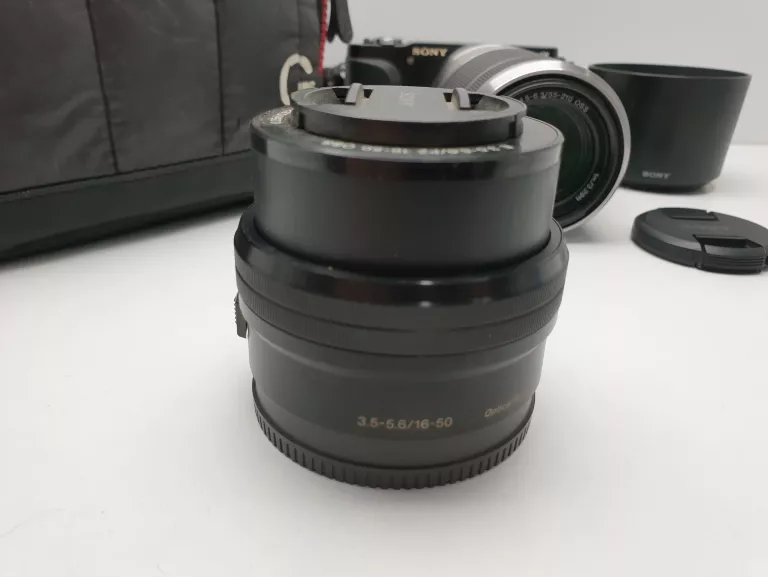 APARAT SONY NEX-3N AKCESORIA OBIEKTYW X2 SONY SEL55210 SELP1650