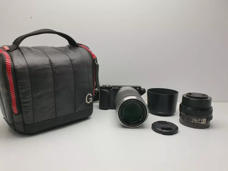 APARAT SONY NEX-3N AKCESORIA OBIEKTYW X2 SONY SEL55210 SELP1650