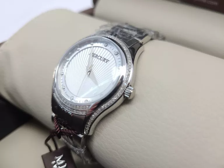 ZEGAREK DAMSKI MERCURY ME320-SS-D-1 SWISS DIAMOND