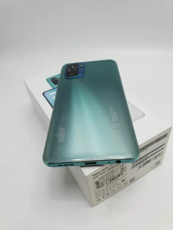 SMARTFON XIAOMI REDMI NOTE 10 4 GB / 128 GB 4G (LTE) ZIELONY