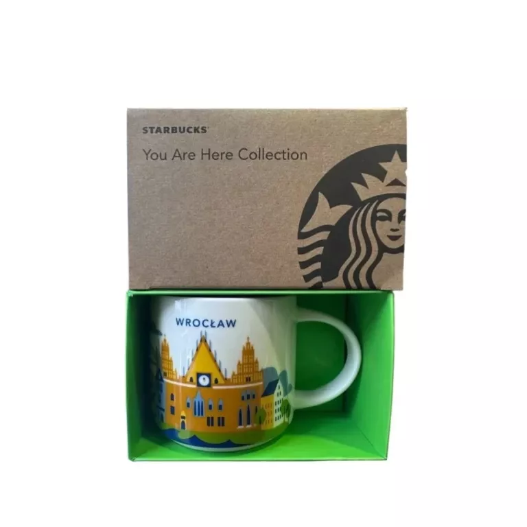 KUBEK STARBUCKS WROCŁAW PORCELANA 414 ML