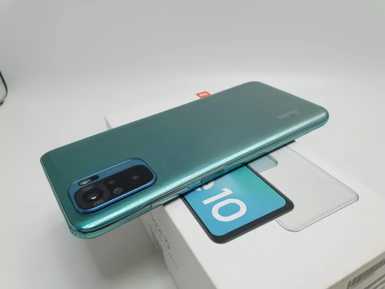 SMARTFON XIAOMI REDMI NOTE 10 4 GB / 128 GB 4G (LTE) ZIELONY