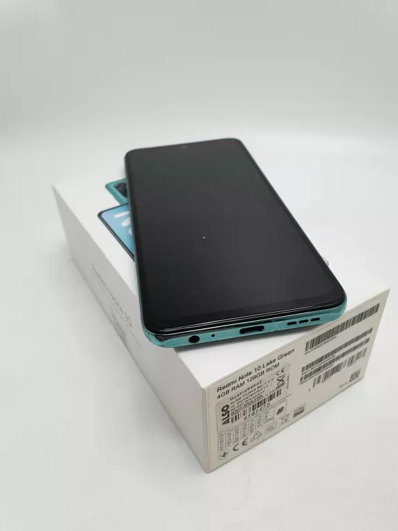 SMARTFON XIAOMI REDMI NOTE 10 4 GB / 128 GB 4G (LTE) ZIELONY