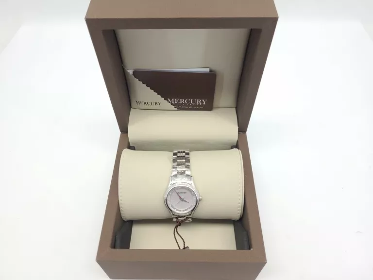 ZEGAREK DAMSKI MERCURY ME320-SS-D-1 SWISS DIAMOND