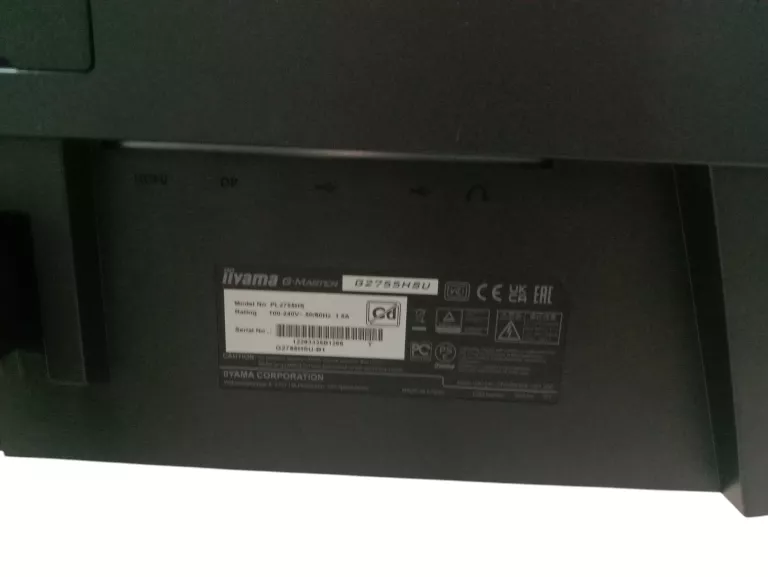 MONITOR IIYAMA G2755HSU PUDEŁKO KABEL HDMI KABEL ZASILAJĄCY