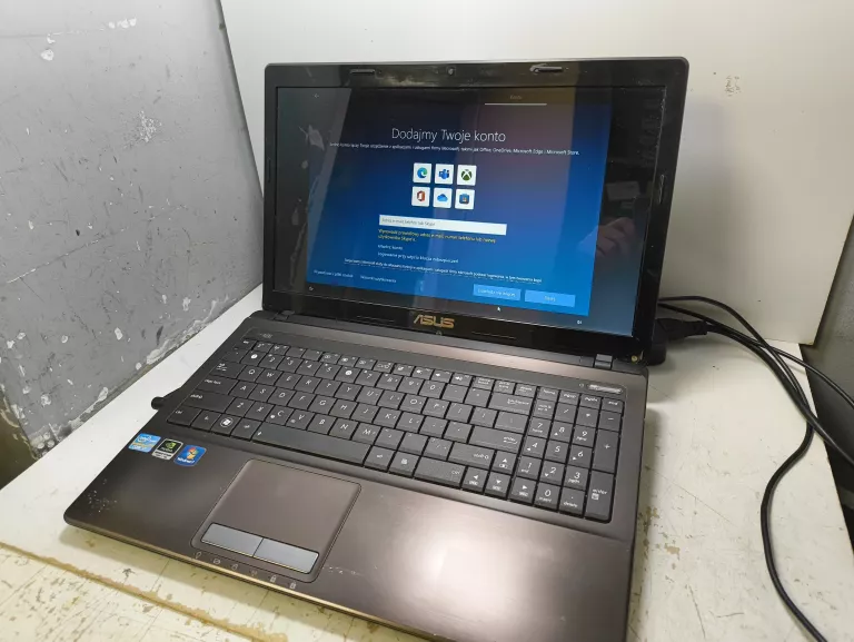 LAPTOP ASUS X53S I7 8/512 GEFORCE GT 540M *OPIS*