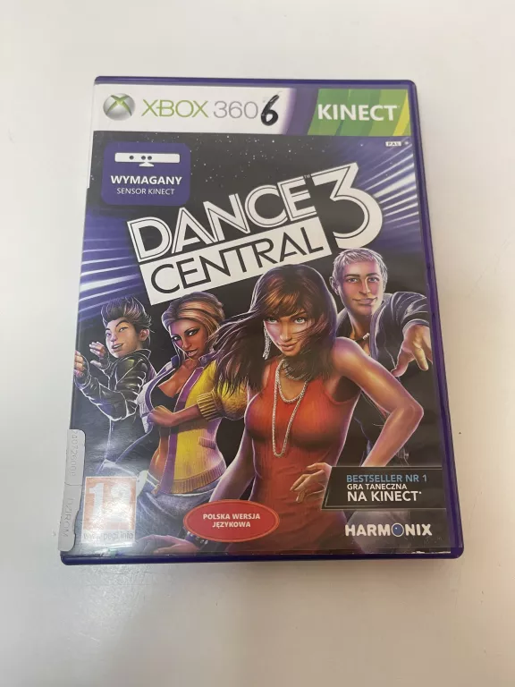 XBOX 360 DANCE CENTRAL 3