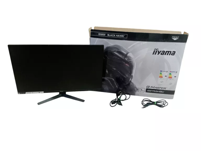 MONITOR IIYAMA G2755HSU PUDEŁKO KABEL HDMI KABEL ZASILAJĄCY