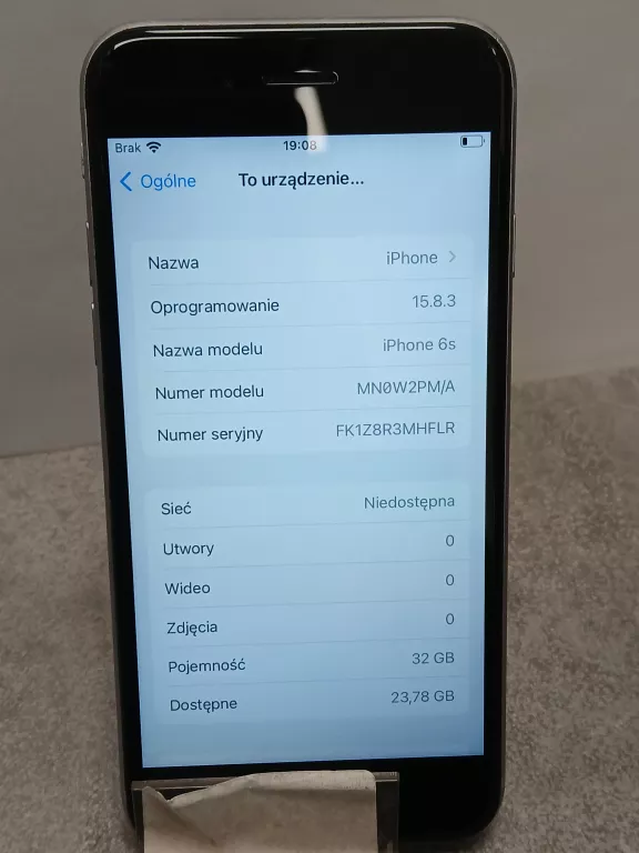 TELEFON APPLE IPHONE 6S 100% 32GB