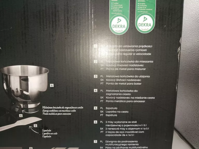 MIKSER PLANETARNY HOFFEN PLANETARY MIXER KOMPLET