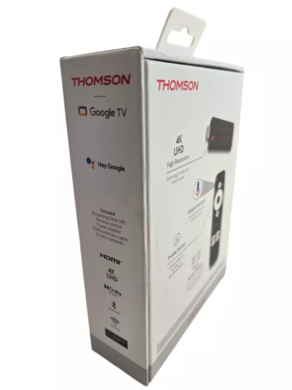 SMART STREAMING STICK 140 THOMSON SMART TV SMART STICK GOOGLE TV CHROMECAS