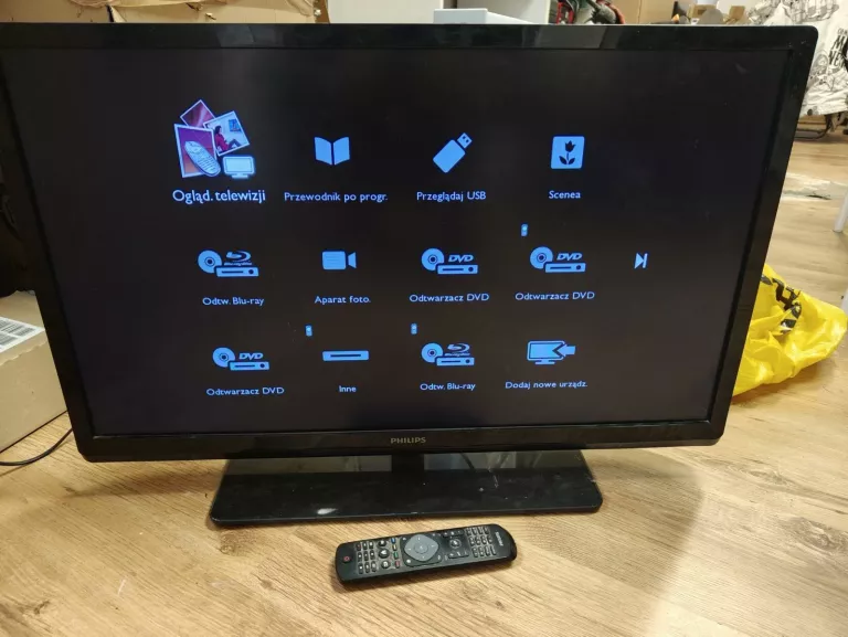 TELEWIZOR PHILIPS 32PFL3107H/12+ PILOT