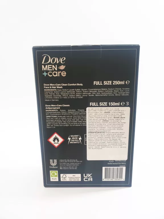DOVE MEN+CARE RESTORE ZESTAW KOSMETYKÓW