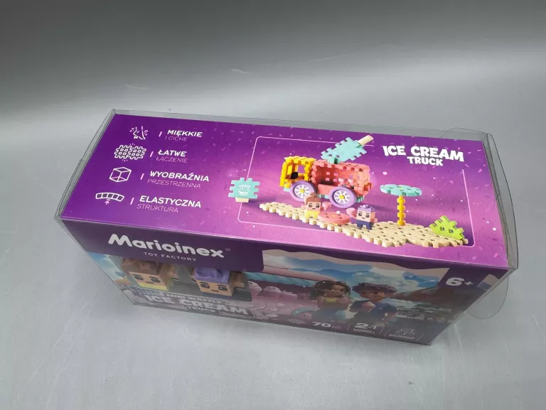 MINI WAFFLE ICE CREAM TRUCK 70 EL. MARIOINEX TOY FACTORY