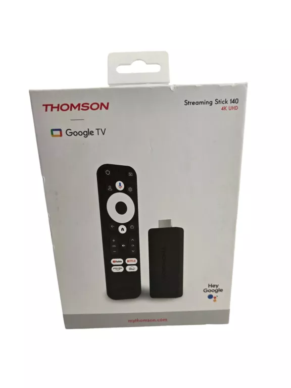 SMART STREAMING STICK 140 THOMSON SMART TV SMART STICK GOOGLE TV CHROMECAS