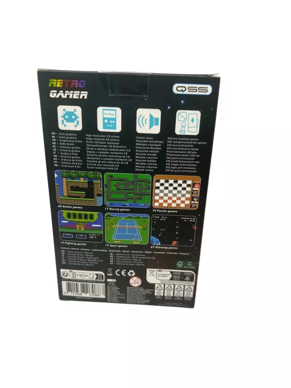 RETRO GAMER KONSOLA 240GIER