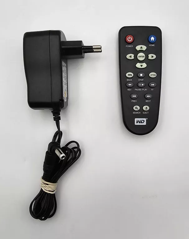 ODTWARZACZ MULTIMEDIALNY WD ELEMENTS PLAY 2TB + PILOT + ZASILACZ