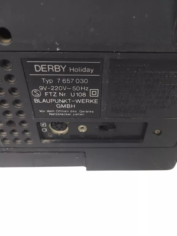 RADIO BLAUPUNKT DERBY HOLIDAY NR 213