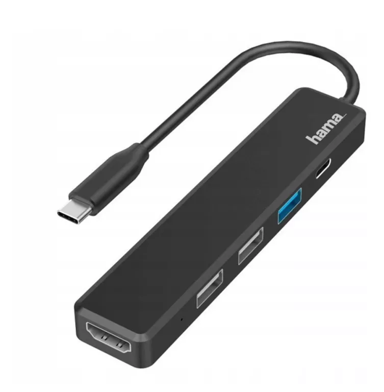 HAMA ADAPTER 5 PORTÓW, 3XUSB-A, USB-C, HDMI [240822009]