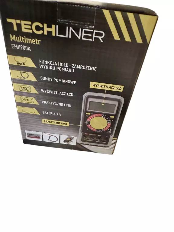 MULTIMETR TECHLINER EM8900A