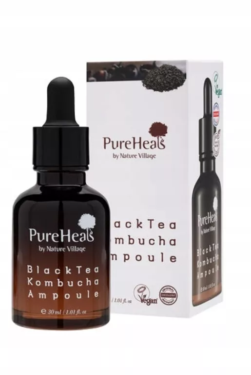 PUREHEALS BLACK TEA KOMBUCHA ODMŁADZAJĄCA AMPUŁKA DO TWARZY 30 ML