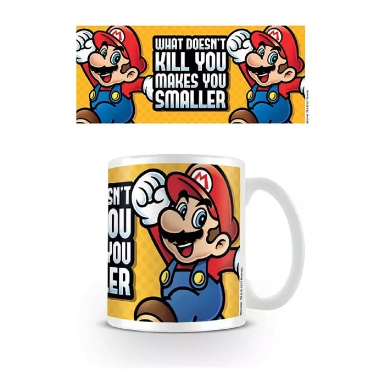 KUBEK - SUPER MARIO (MAKES YOU SMALLER) 315 ML, ORYGINALNY!