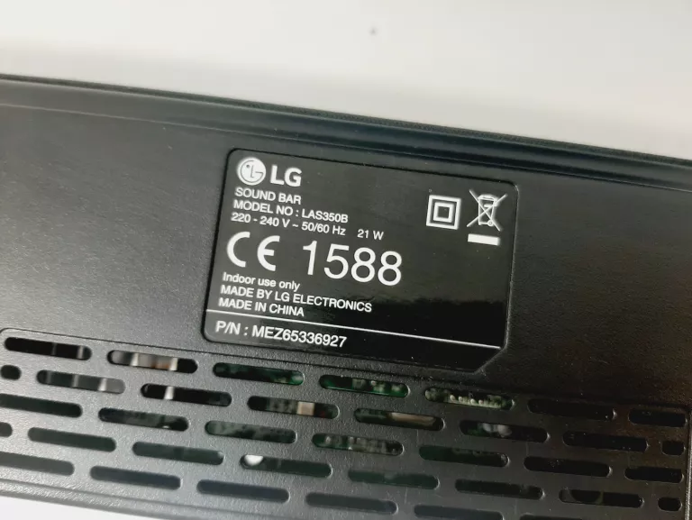 SOUNDBAR LG LAS350B + SOUBWOOFER