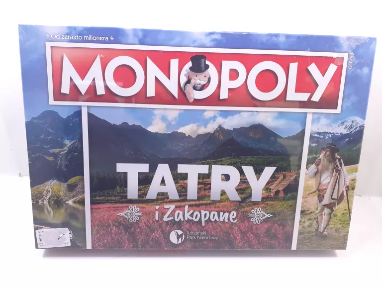 GRA PLANSZOWA MONOPOLY TATRY I ZAKOPANE