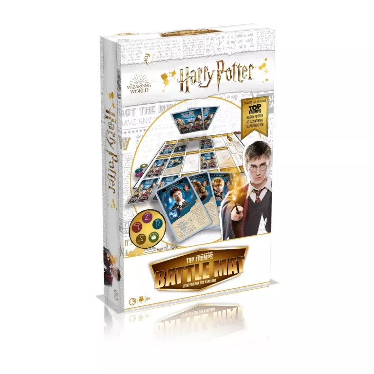 GRA KARCIANA TOP TRUMPS BATTLE MAT HARRY POTTER