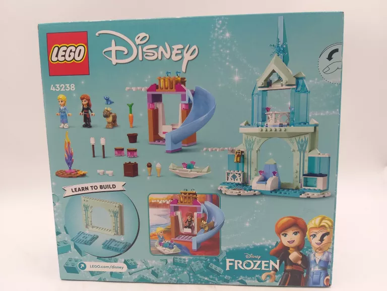 LEGO DISNEY PRINCESS 43238 LODOWY ZAMEK ELZY #IDEALNY STAN