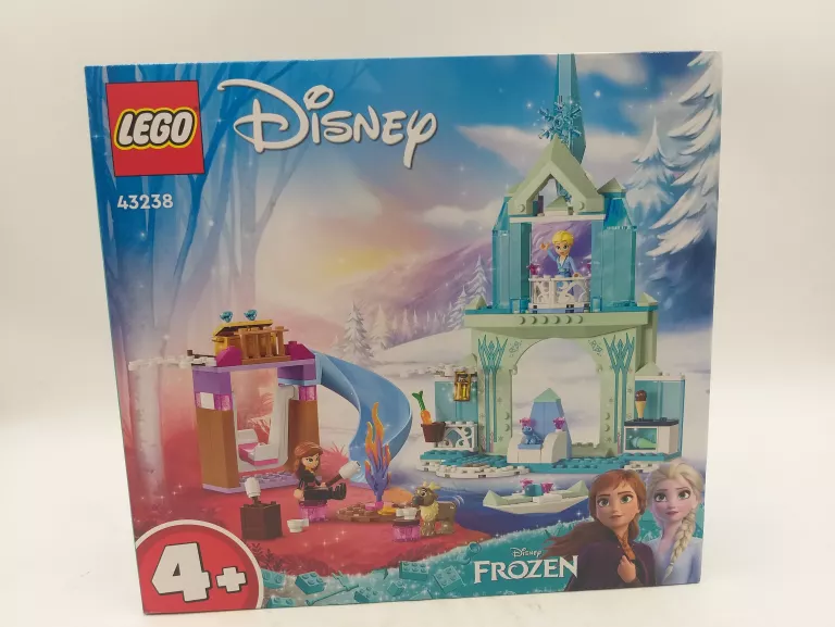 LEGO DISNEY PRINCESS 43238 LODOWY ZAMEK ELZY #IDEALNY STAN